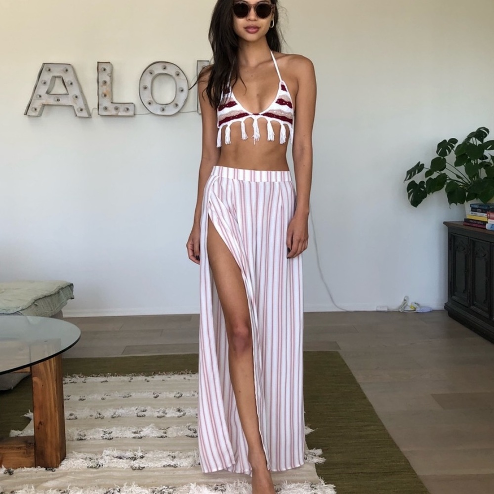 SAGE the Label Side Slit Pants